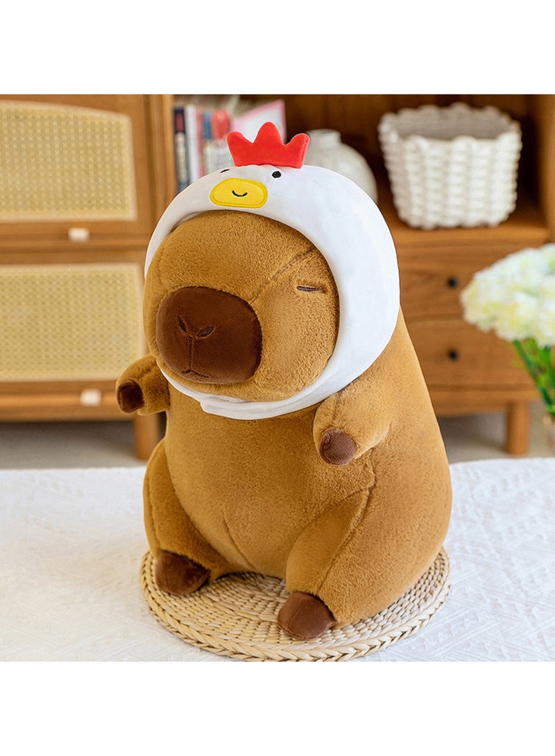 35 CM Cute Capibara Plush Toy Soft Stuffed Animal Doll For Girls And Boys All Ages Gift - Image 3